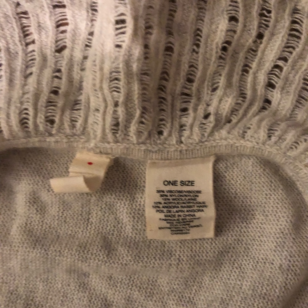 Anthropology floral shawl